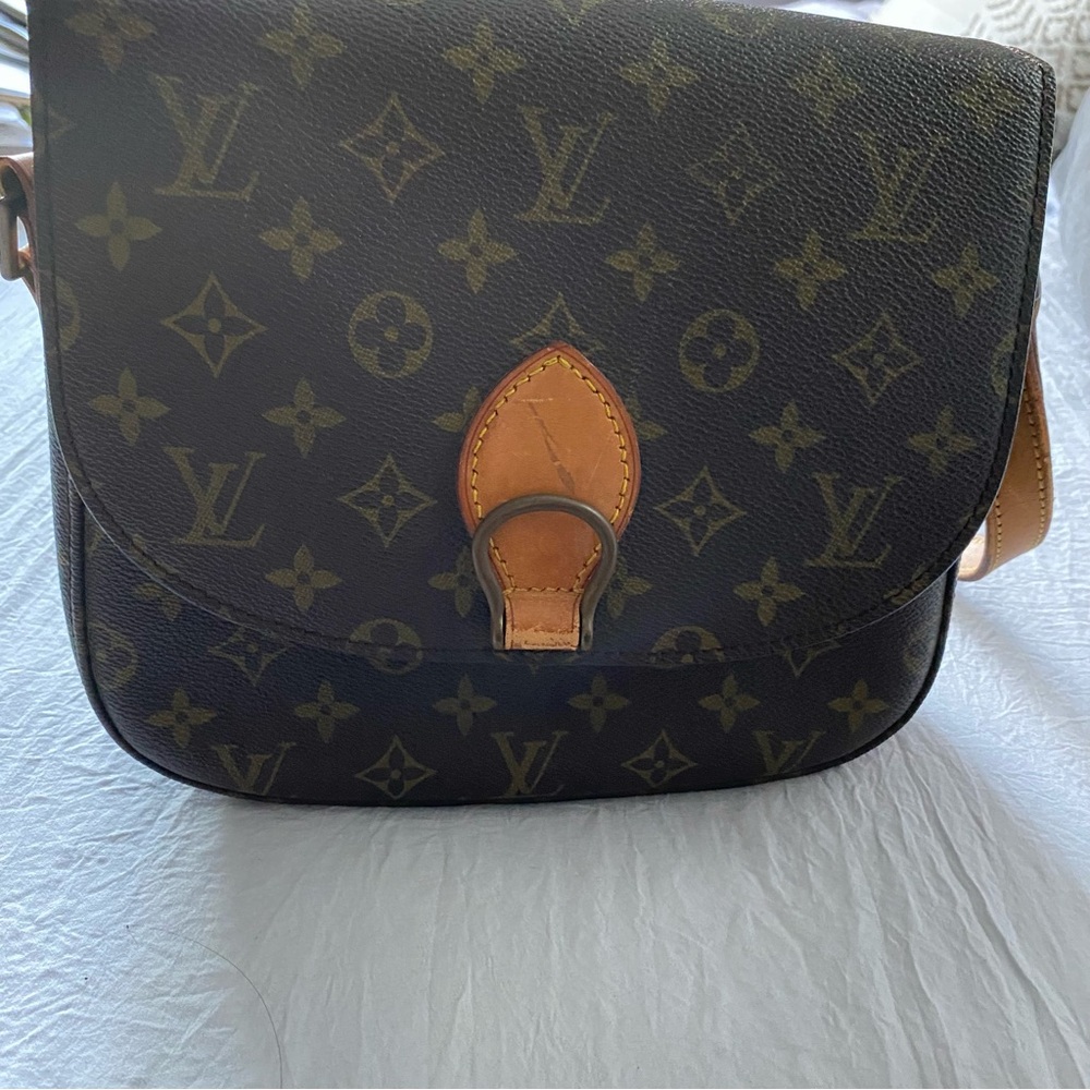 Louis Vuitton Saint Cloud monogram shoulder handbag